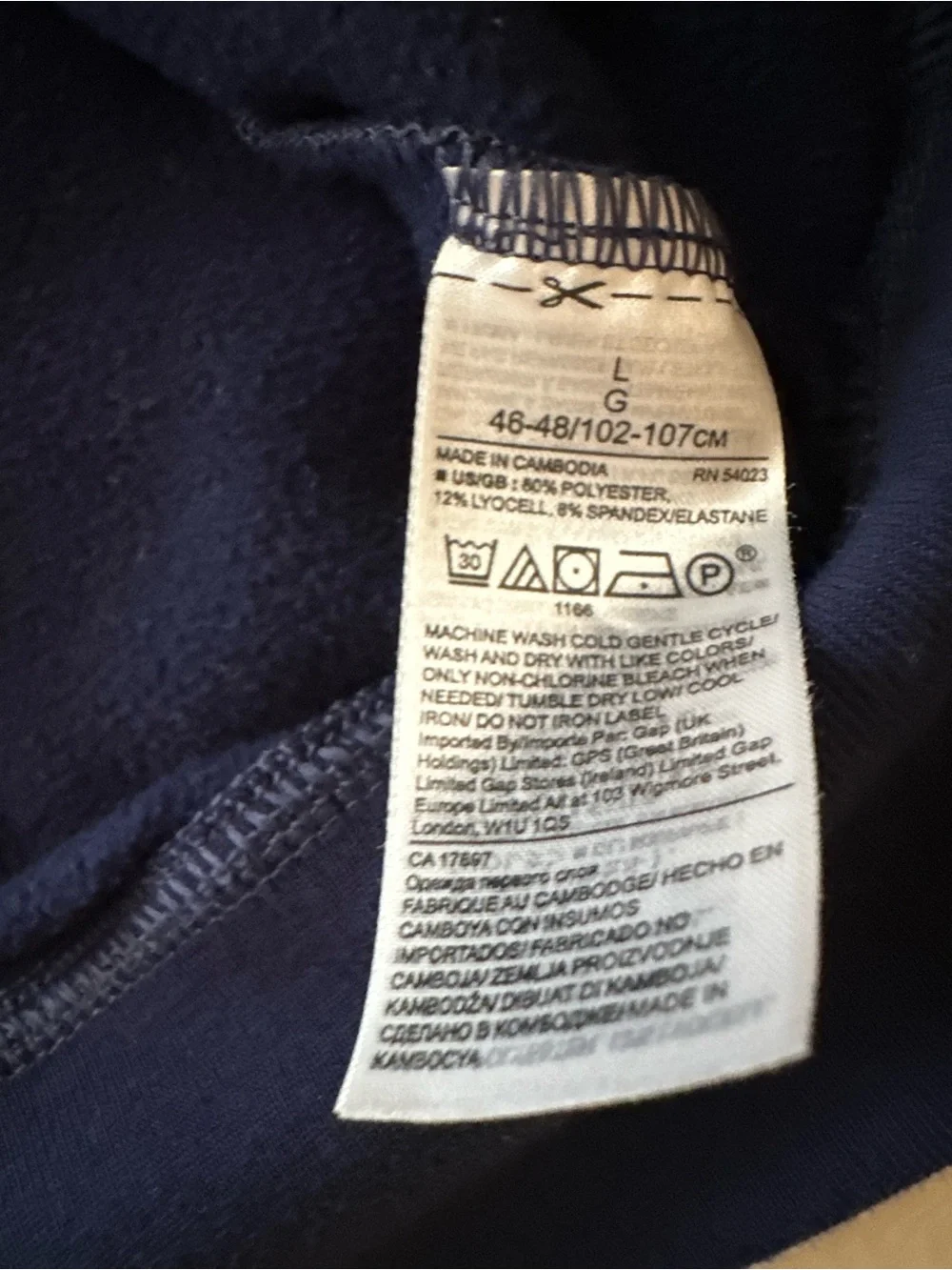 Banana Republic Men’s Polartec Blue Heather  Half-Zip Pullover size Large